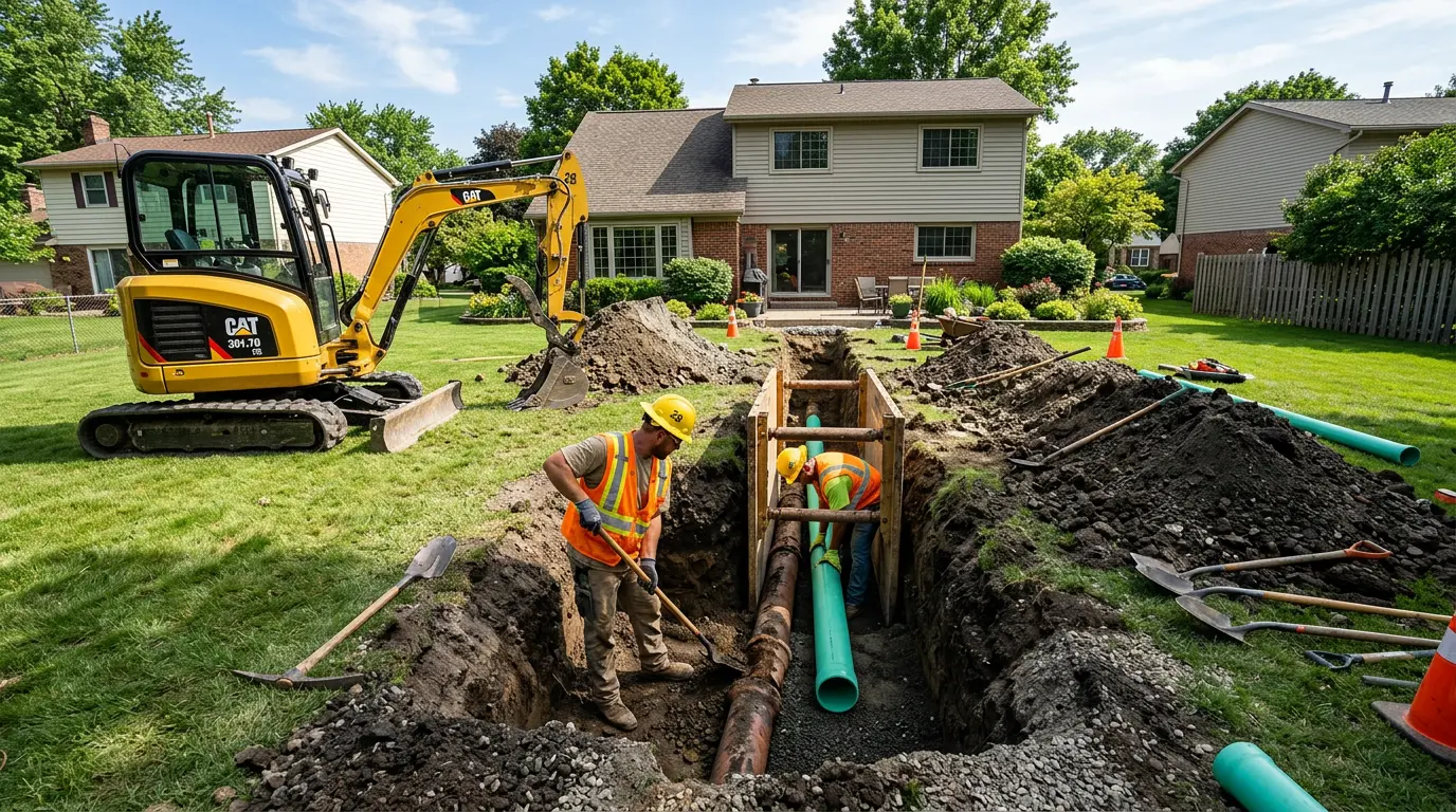 Sewer Line Replacement in Manchester, VA